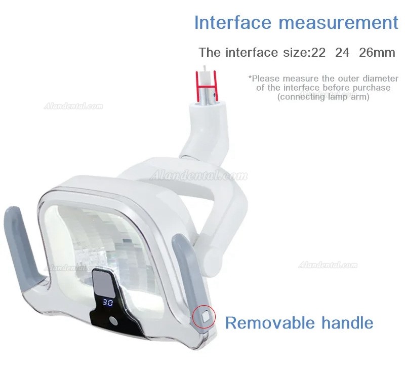 Saab P117 Dental Chair Light Oral Exam Light φ22mm/φ24mm/φ26mm Joint